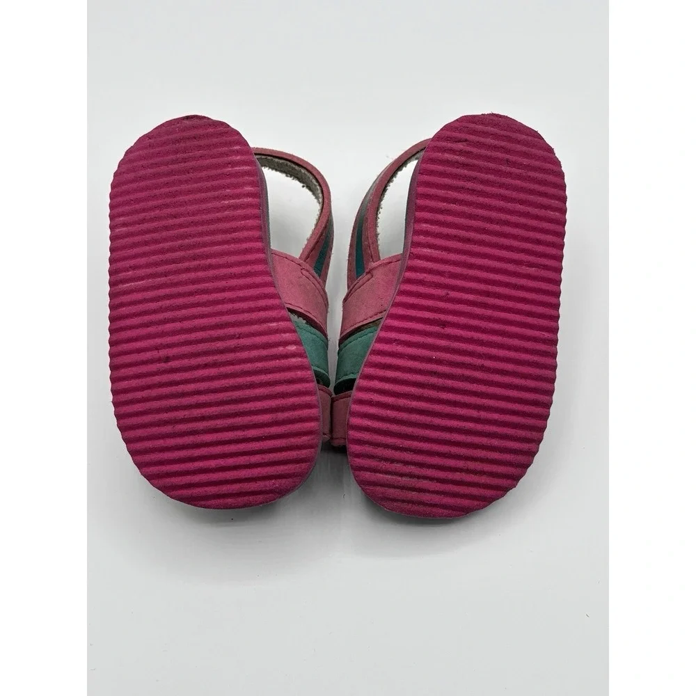 Vintage Winnie The Pooh Shoes Sandals Size 5C‎ Disney 90s Y2K Pink Teal